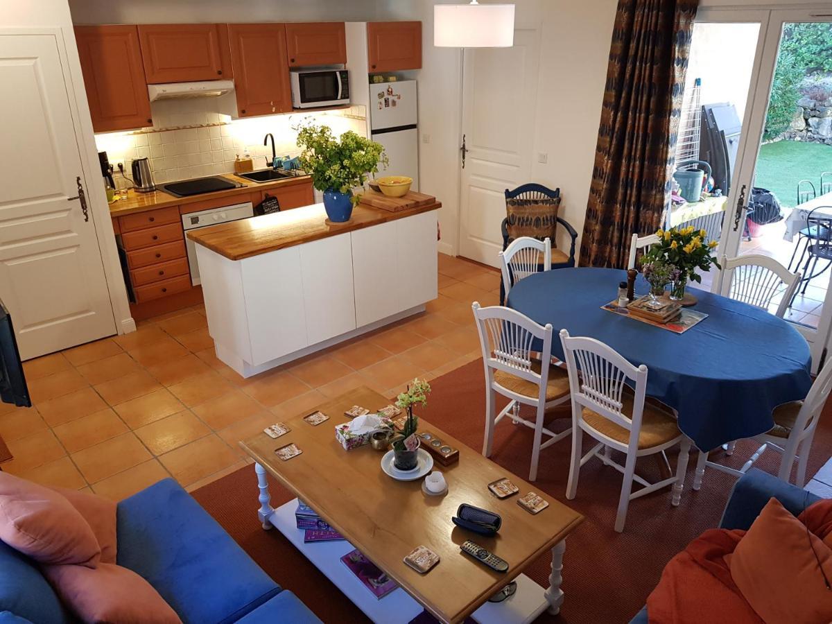 Provencal House In Fayence With Pool & Indoor Spa Ngoại thất bức ảnh